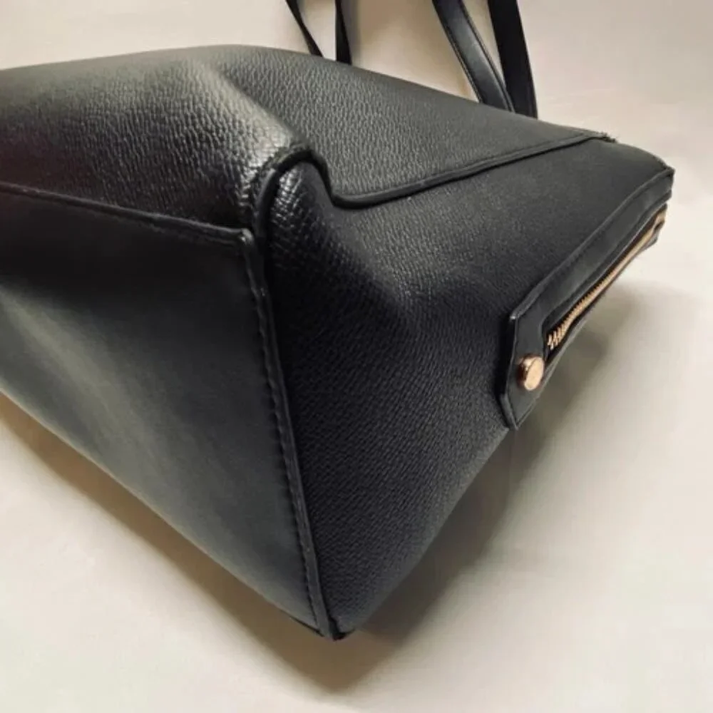 Laptop Bag Breifcase Purse A New Day Women's‎ Black Gold Shoulderbag Target EUC